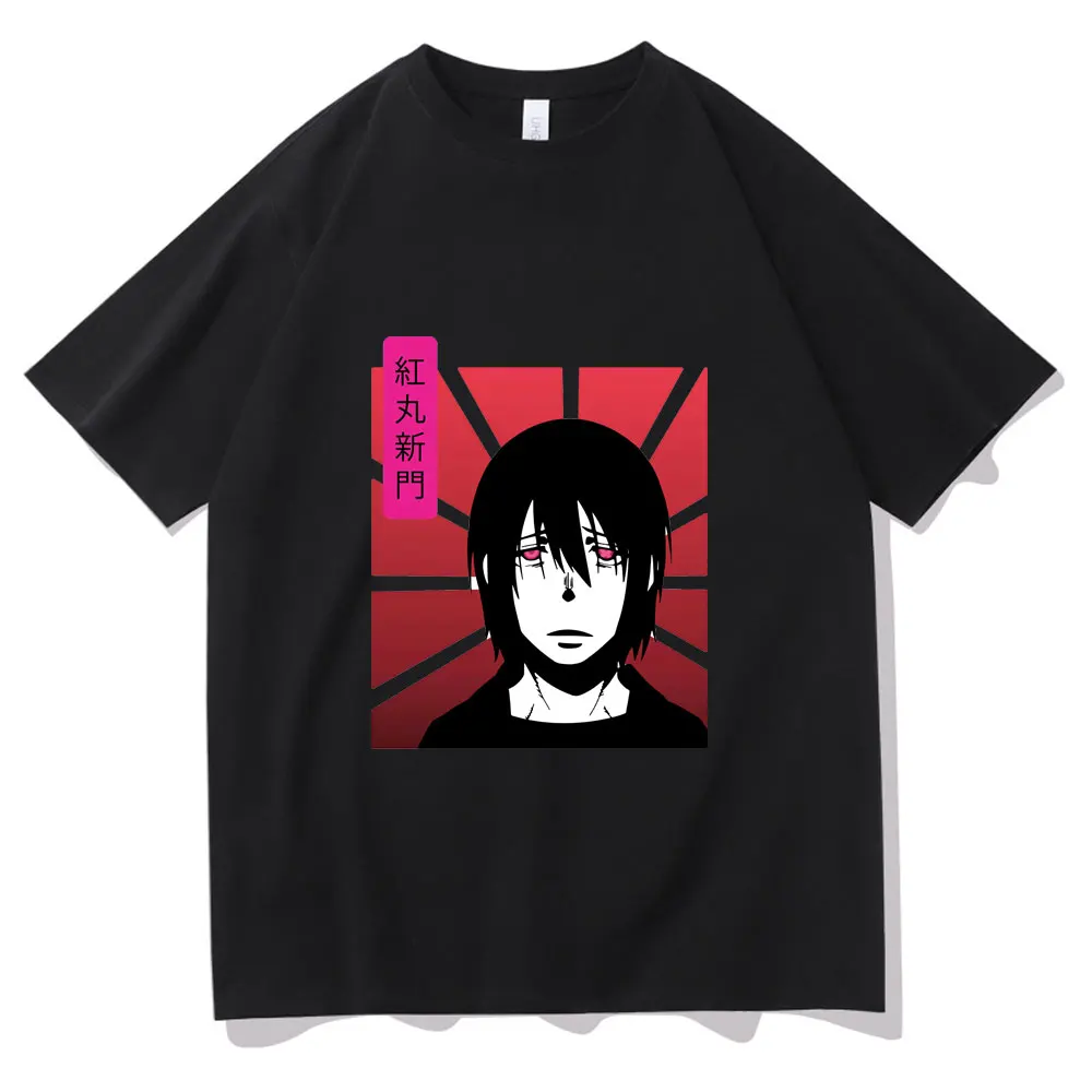 

Anime Fire Force T-shirt Shinmon Benimaru Tshirt Cartoons Fire Brigade of Flames Short Sleeve Men Women Harajuku Loose T Shirt