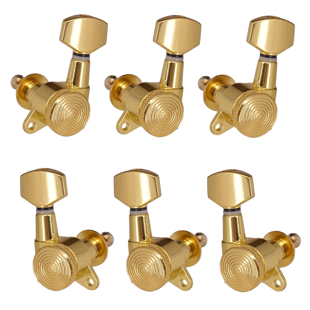 

Durable 6pcs Zinc Alloy String Tuning Tuners for Acoustic Guitar Accessories, 3