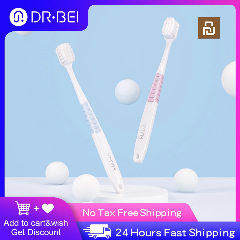 Зубная щетка DR · BEI YMYM с широкой головкой для взрослых Ультрамягкая зубная