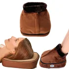 Подогреватель для ног с электрическим подогревом, массажер, инструмент для ухода за ногами, моющаяся Нескользящая подогревающая подушка для ног, Подогреваемая подушка для зимы