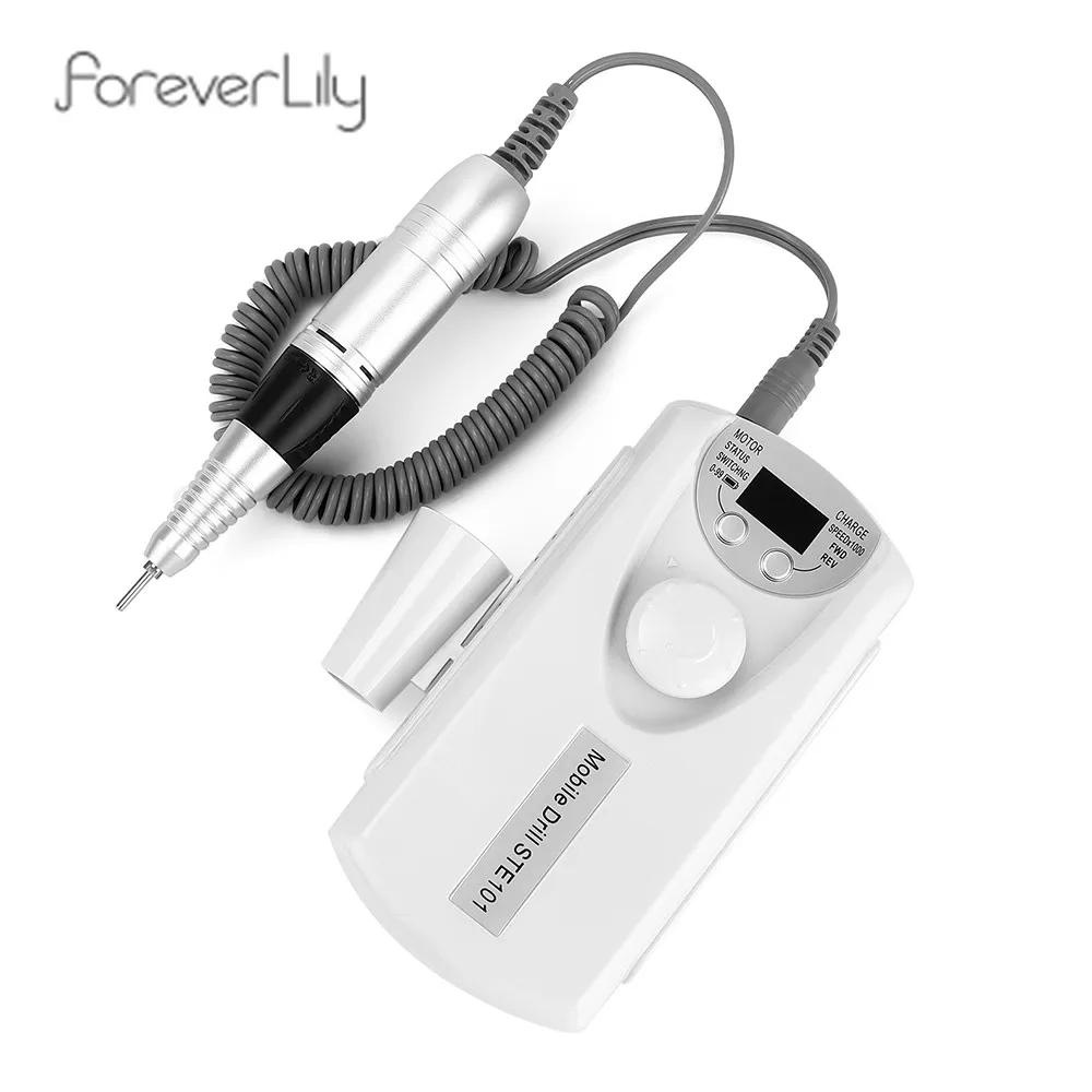 

24W 30000RPM Multi-function Rechargeable Portable Electric Nail Drill Machine Manicure Pedicure Set Nail Tool Set Nail Equipment