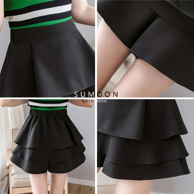 Корейский стиль высокая талия короткие офисные женские розовые шорты фестиваль