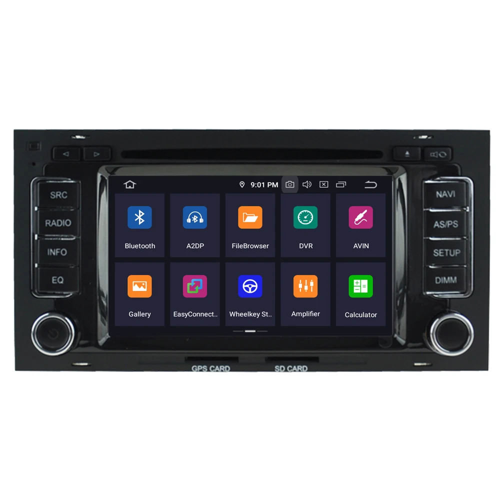 Мультимедийная Автомагнитола для Volkswagen Touareg T5 мультимедийный плеер на Android 10 с DVD