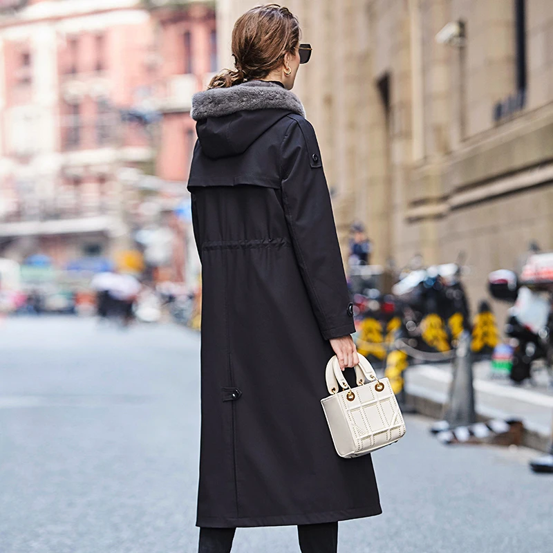 2020 парка натуральный мех пальто для женщин зимняя куртка норковая меховая