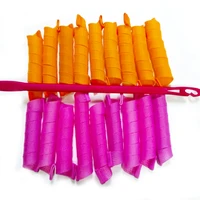 18pcslot high quality hair roller long plastic magic hair rollers with diameter 2 5cm hair styling tools 2021 best seller