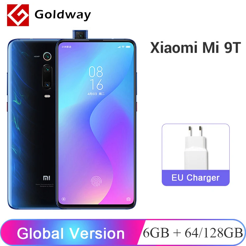 Сотовый телефон Xiaomi Mi 9T (Redmi K20) глобальная версия 6 ГБ 128 ГБ/64 восьмиядерный