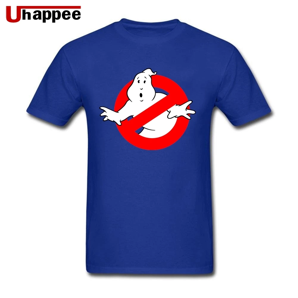 Футболка ghostbuster Guys фитнес мужские футболки с коротким рукавом модный бренд Merch - Цвет: Синий