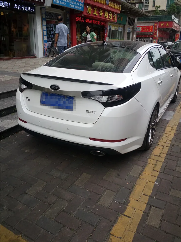 Спойлер для Kia Optima 2011 2013 спойлер YCDK из АБС пластика автомобиля заднее крыло
