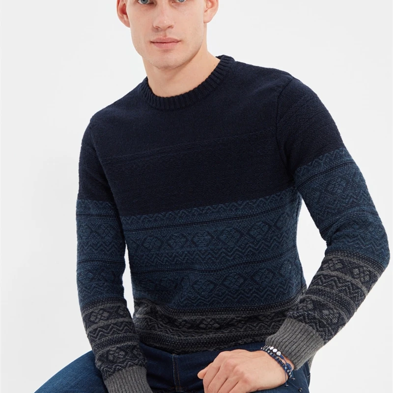 

Мужская велосипедная толстовка, свитшот с жаккардовым воротником,