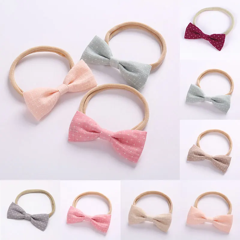 Повязка на голову для маленьких девочек аксессуары волос младенцев 1 шт. тканевый