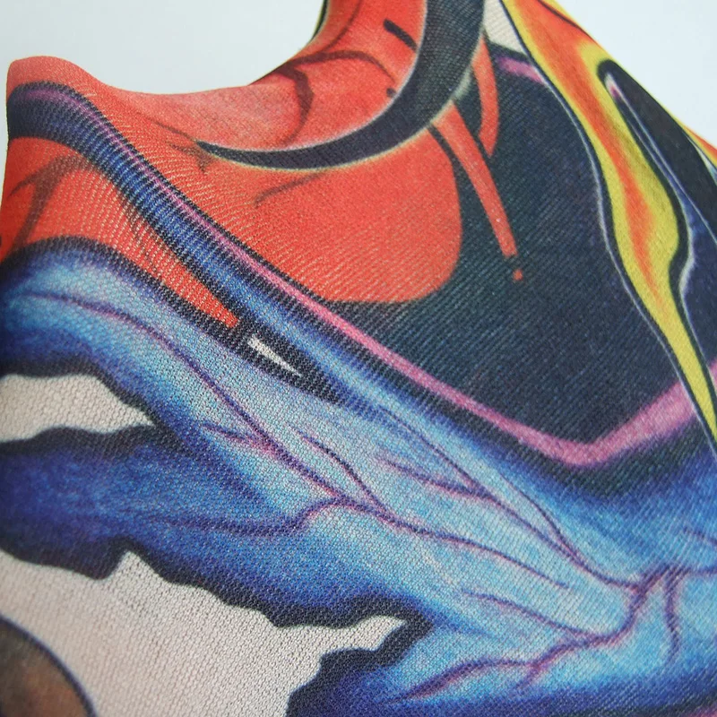 1 шт. татуировки рукава УФ крутые Велоспорт Бег руки теплые спортивные эластичные