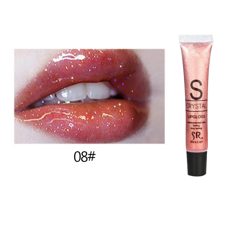 Glitter Liquid Lipstick Shimmer Plumper Lip Gloss Long Lasting Waterproof Moisturizing Candy Color Glossy Beauty Makeup |
