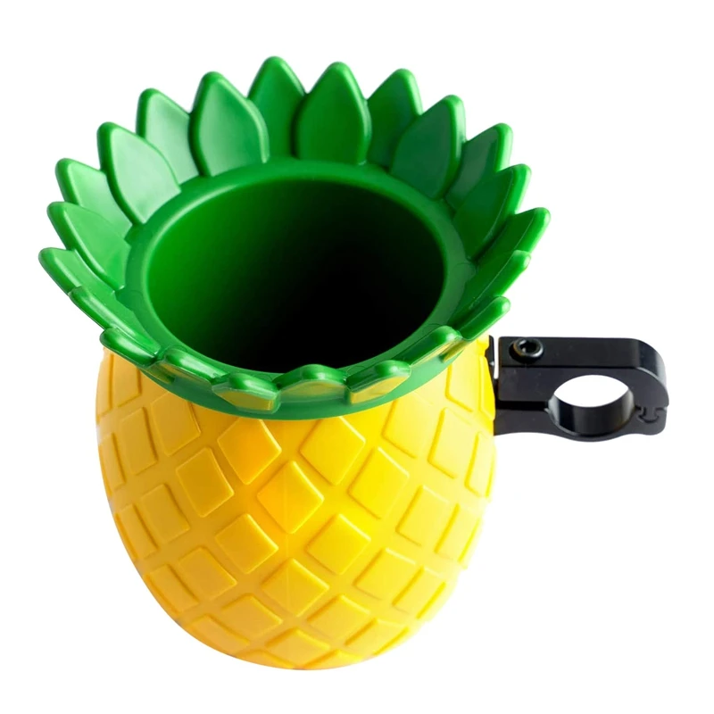 

Dropship-Bike Water Bottle Holder Bike Cup Holder Cute Pineapple Drink Holder For Mountain Road Outdoor Bicycle Accessories