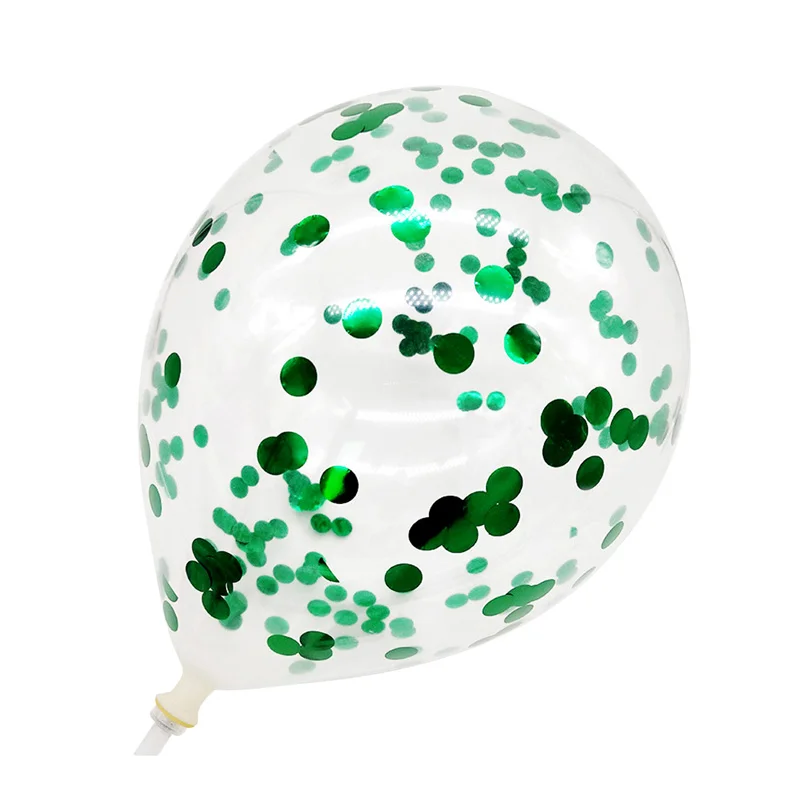 5pcs green 1 Набор, 7 трубок, воздушный шар, подставка, держатель для шарика, колонна, конфетти, воздушные шары, детский душ, день рождения, вечеринка, свадьба, Рождество, украшения, принадлежности - Цвет: 5pcs green