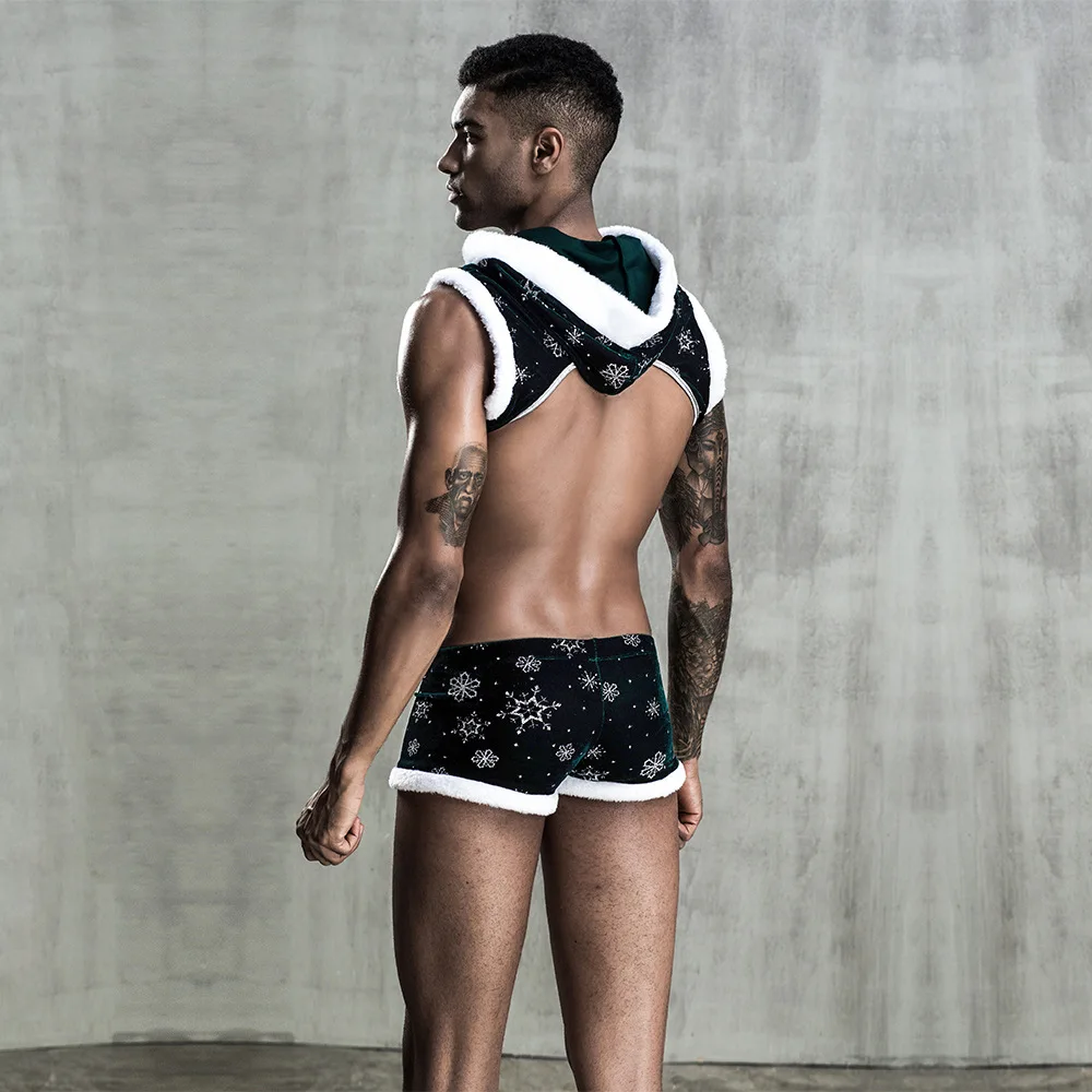 Мужской костюм для танца пилинга мужской с шляпой Рождественская форма| |