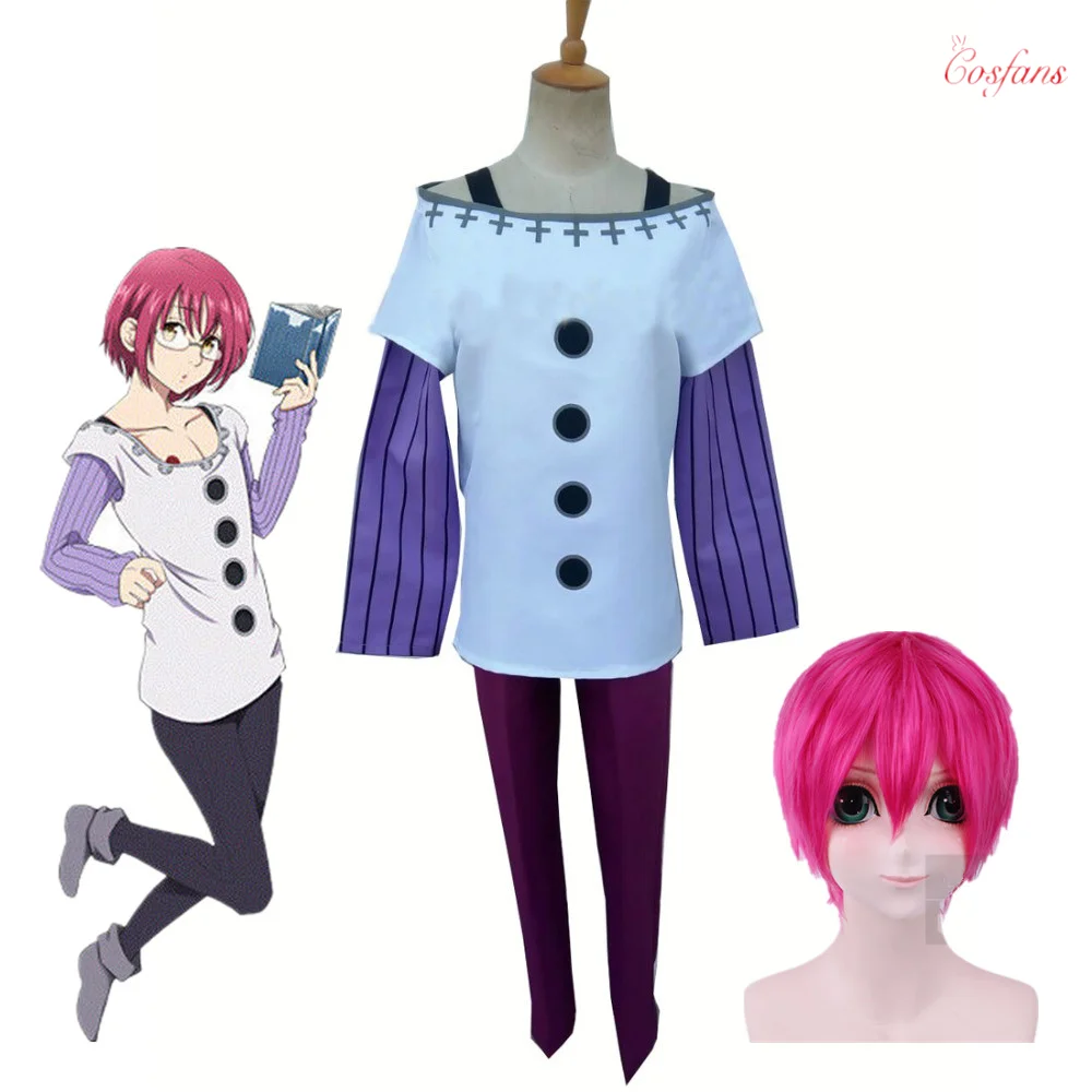 Аниме семь смертных грехов костюм козла грех похоти Косплей Gowther Взрослый