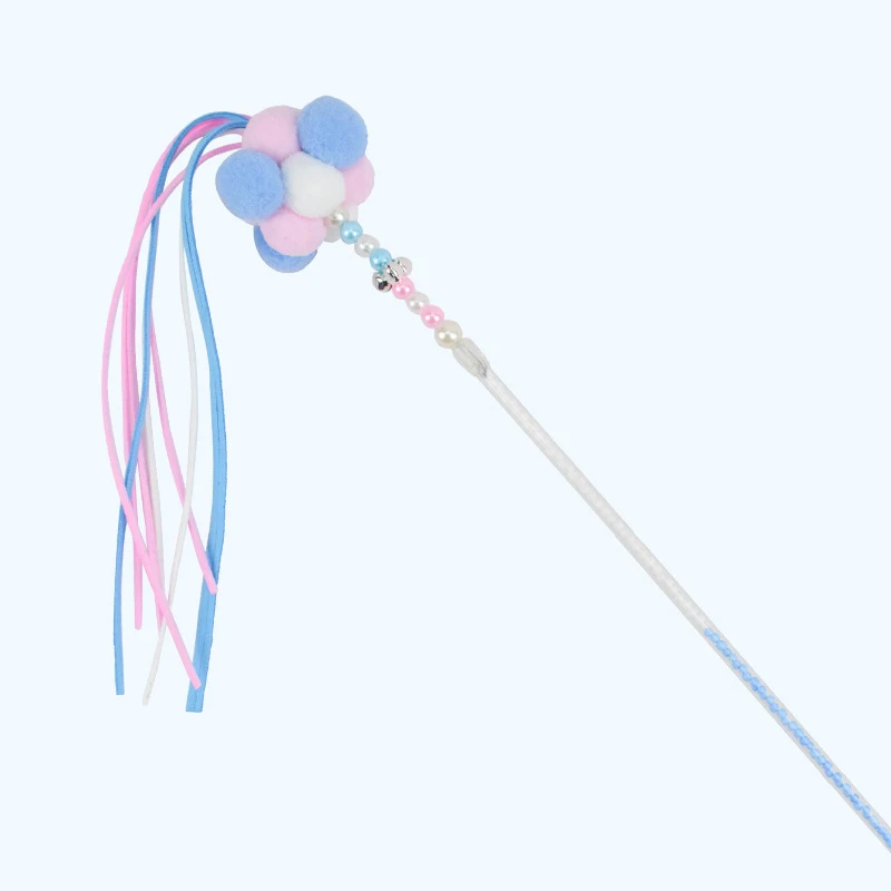 Забавные кошачьи палочки с кисточками игрушки для кошек Интерактивная волшебная