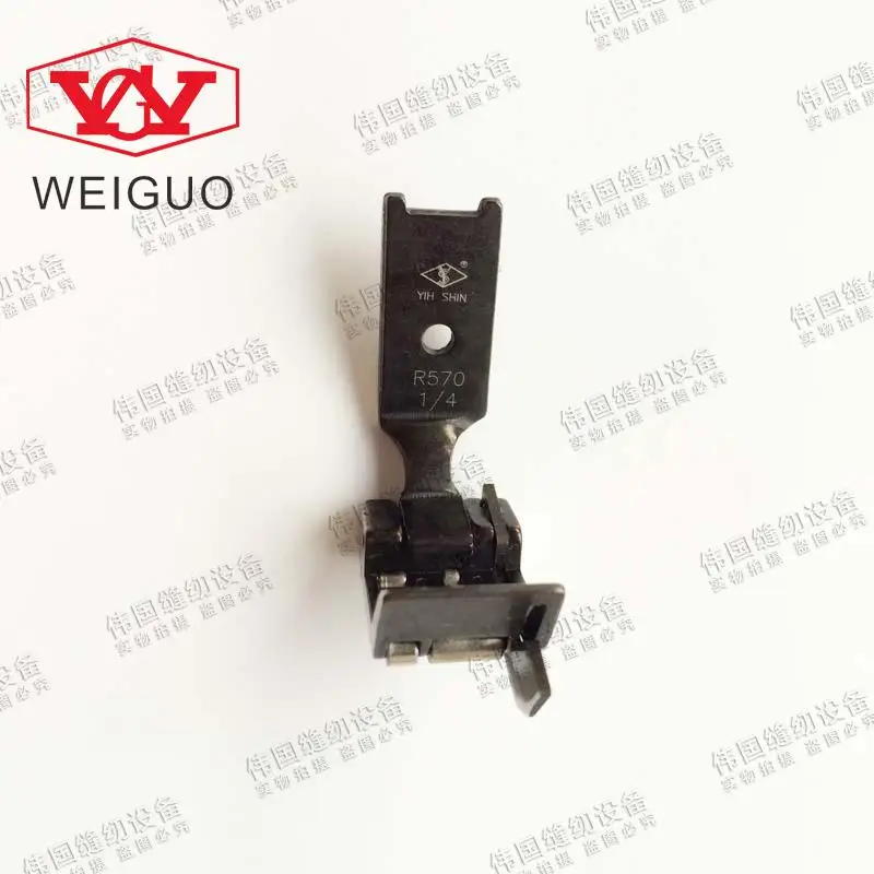 Ролик с двойной иглой прижимная лапка R570 1/4 правый нож 515 842 845 1162 1182 3168 6845 роликовая