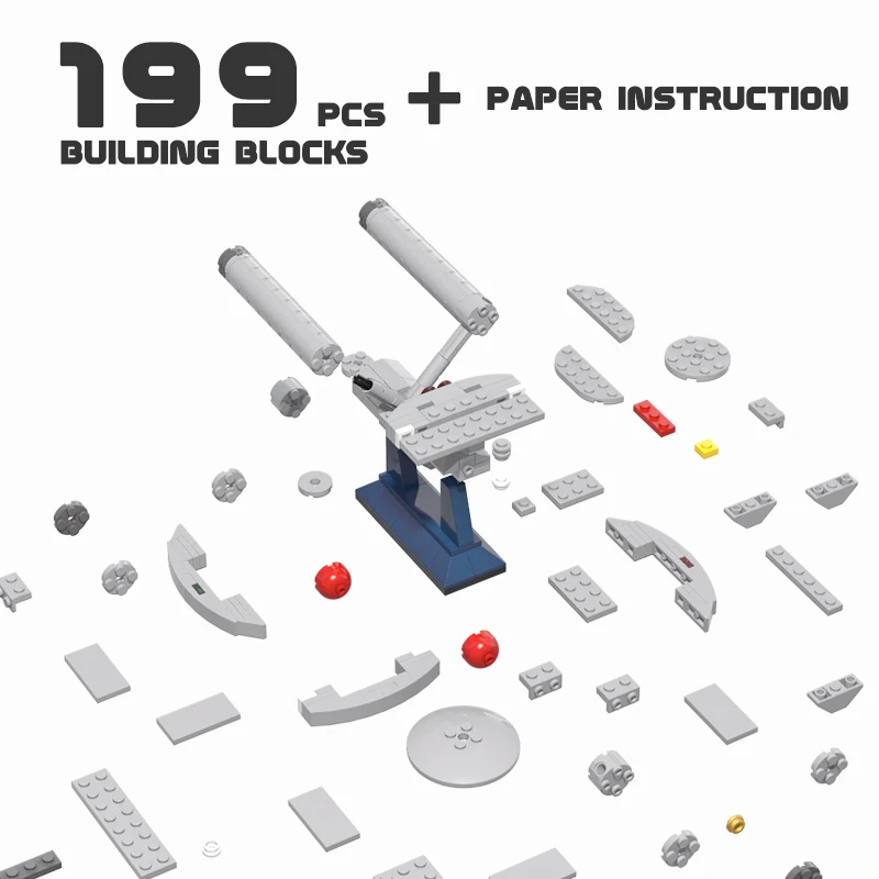 

BZB MOC World 6021 Buliding Block Model USS Space Ship Enterprise NCC-1701 Toys for Children Birthday Gift Sluban Star Trek