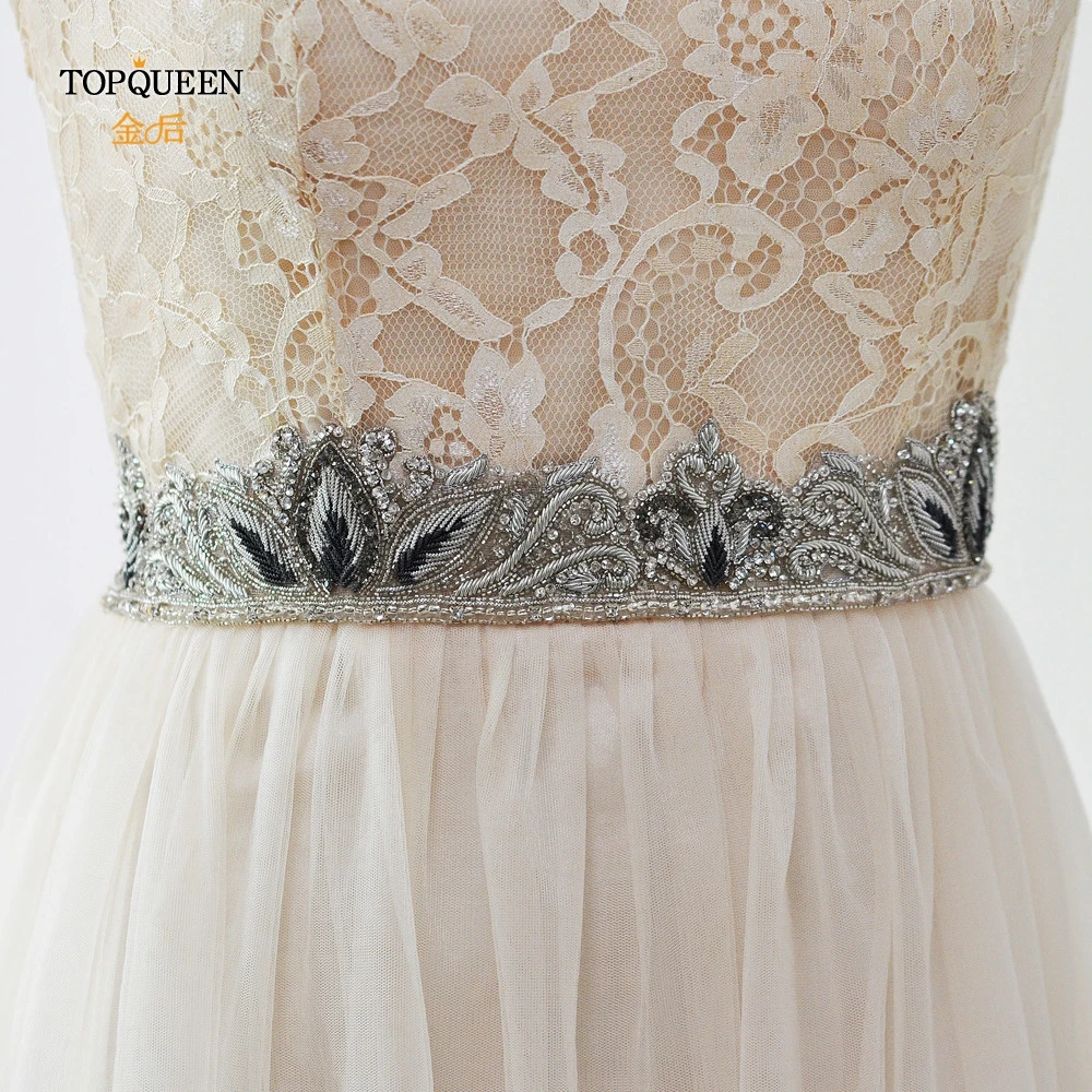 TOPQUEEN AS23 королевская медаль Ремесло невесты вечерние платья аксессуары ремни для