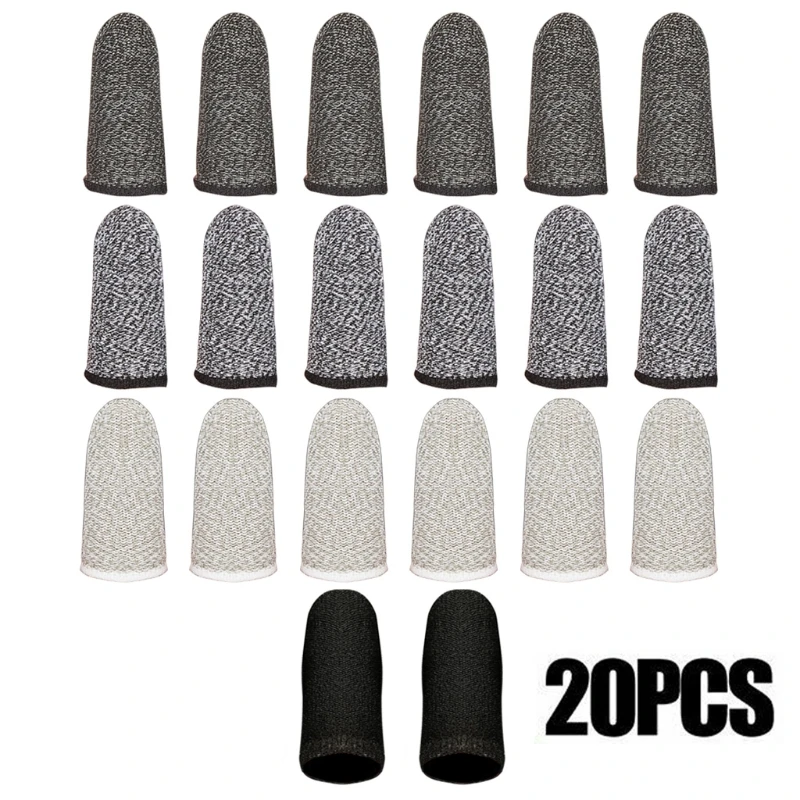 

20pcs Phone Game Finger Sleeve Screen Gaming Controller Touch Screen For PUBG 32CA