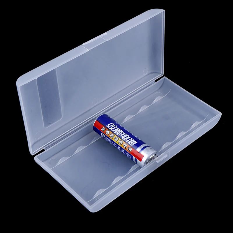 

Plastic Case Holder Storage Box For 8x AA 4x AA/AAA Battery Container Organizer Hard Plastic Battery Storage Box
