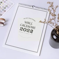2022 simple wall calendar ins style weekly monthly hanging decor daily planner wall calendar organizer creative schedule i0f0