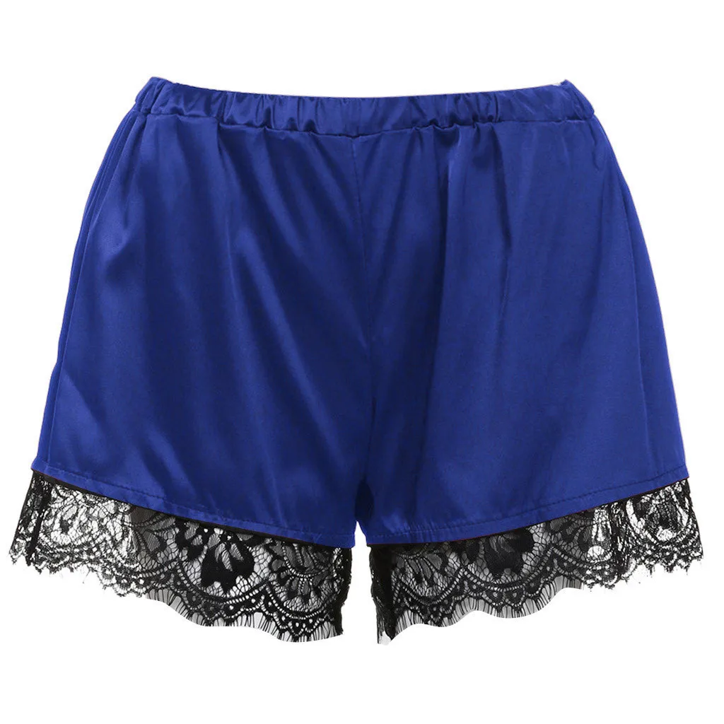 

2pcs Women Underwear Sexy Silk Satin Lingerie Pajamas Crop Tops Bra+shorts Sets Sexy Female V-neck Sleeveless Nightwear