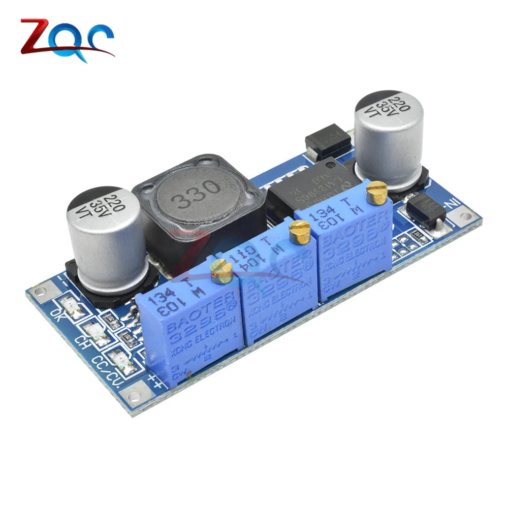 LM2596 понижающий модуль питания Регулируемый преобразователь напряжения с 7 В 35 до