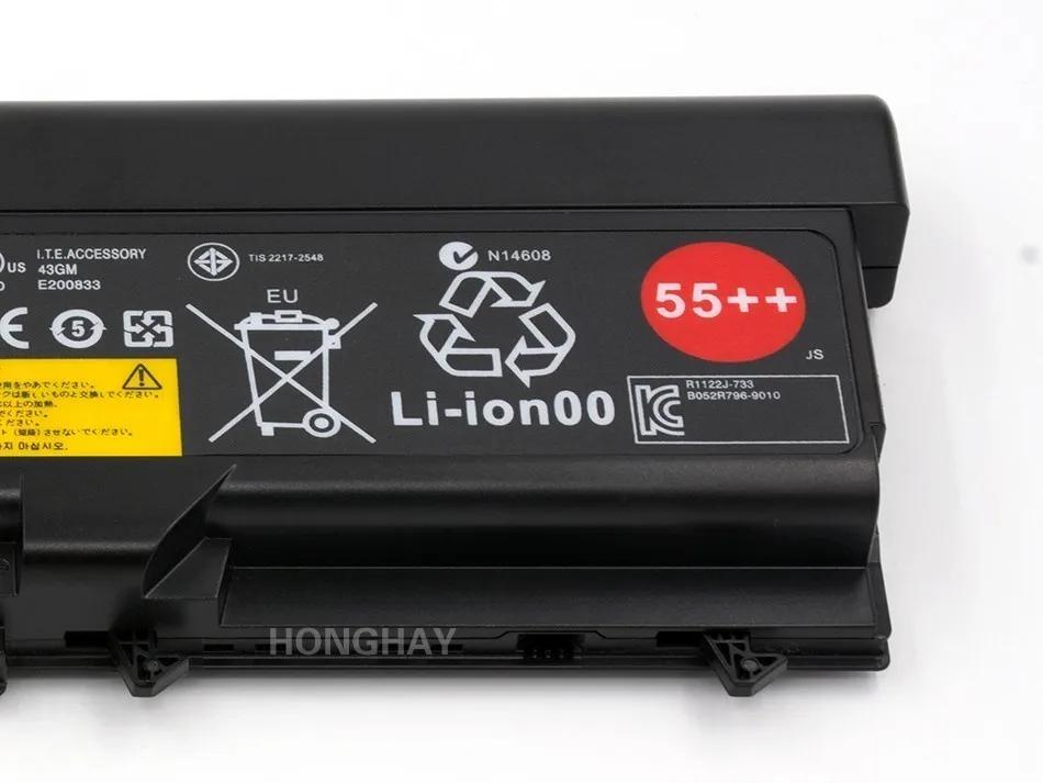 Honghay Аккумулятор для ноутбука LENOVO ThinkPad E40 E50 E420 E520 SL410 SL510 T410 T510 T420 T520 W510 W520 L410 L420 L510 L520