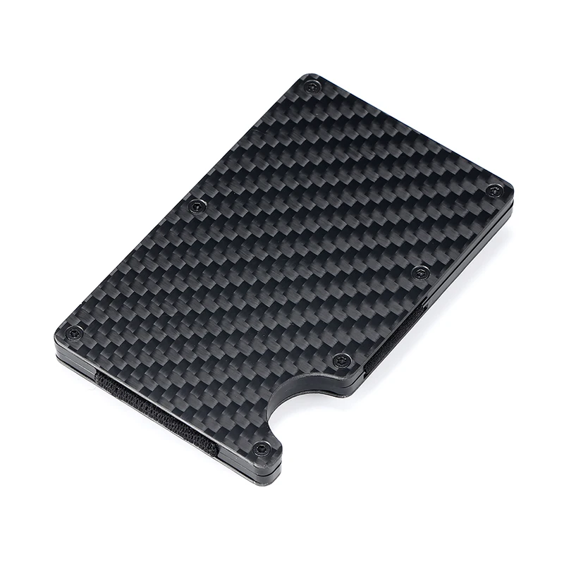 Женский кошелек 2021 мужской модный держатель для кредитных карт из углеродного