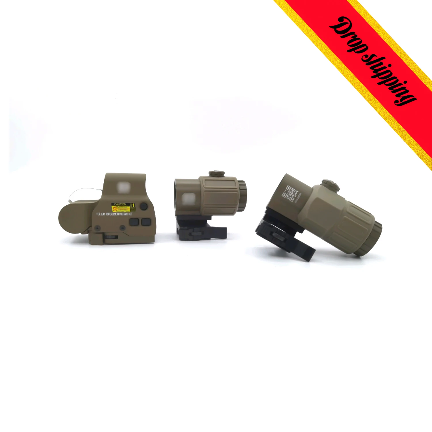 

Комплект голографического увеличительного стекла caza 558 Red Dot + G33 /G43 3X