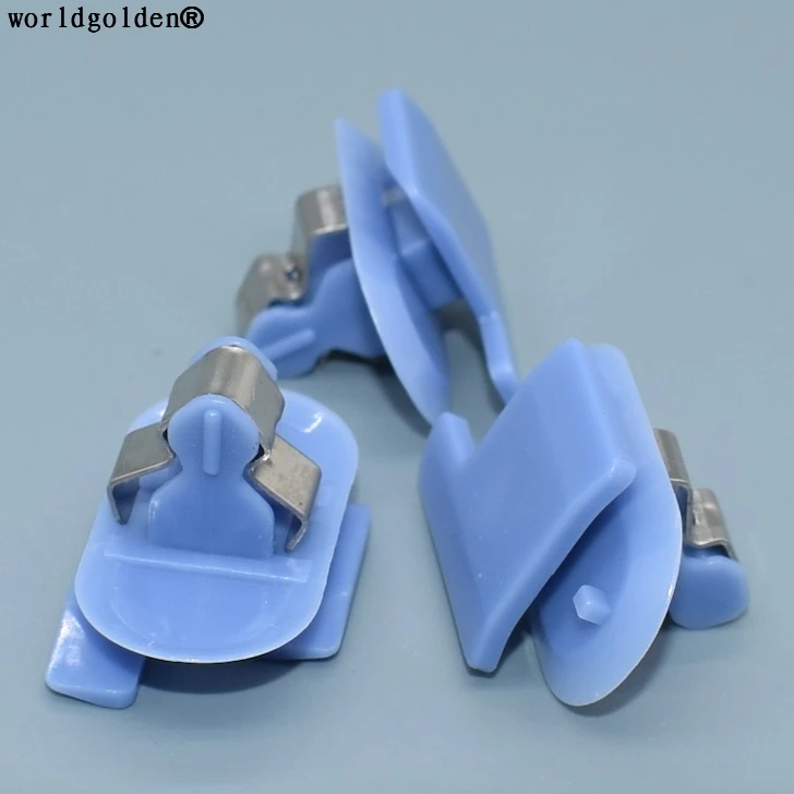 

Worldgolden 10 шт. авто пластиковый зажим дверь Столб отделкой Панель/багажник клипса для GM 24405740
