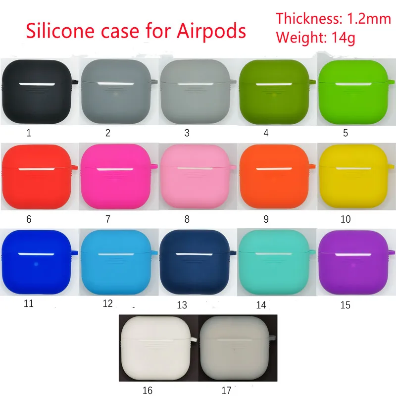

Новый мягкий силиконовый чехол для Apple Airpods 2/3, чехол для Bluetooth наушников, защитный чехол для Airpods 2/3, чехол для зарядного устройства