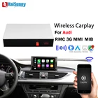 Беспроводной Carplay для Audi Q5 A5 A1 A3 A6 A7 Q3 Q7 MMI 3G 2G RMC модифицированный автомобильный воспроизведения мультимедийных автоматический обратный GPS навигационный декодер