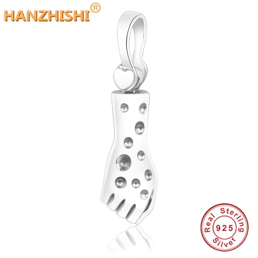 Бусина шарм жест из серебра 2020 пробы для браслета|Бусины| |