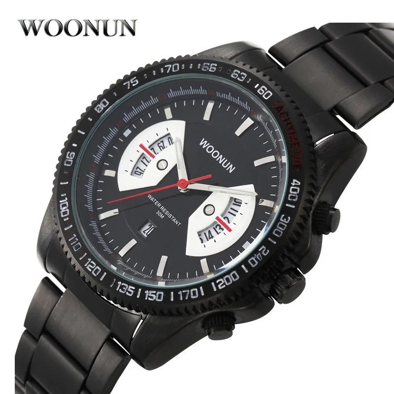 

Free Shipping Men Military Army Watches Black Stainless Steel Quartz Wristwatches Men Sports Watches Gents Watches Running Watch