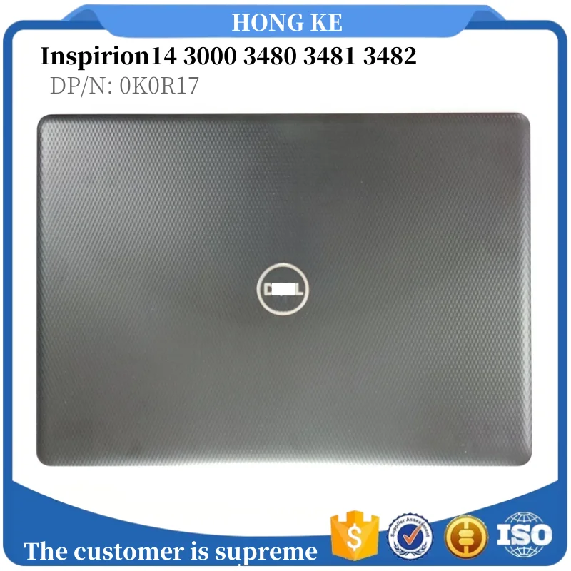 Новинка оригинальная задняя крышка ЖК-экрана верхняя чехол Dell Inspirion14 3000 3480 3481 3482