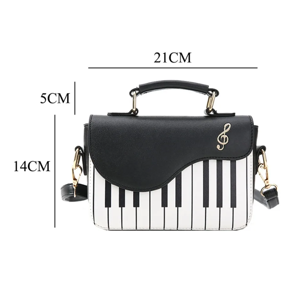 Weysfor Piano Pattern Shoulder Bag Handbags Women Crossbody Bags Ladies Sling Messenger Bag Pouch Totes Women Flap Bag