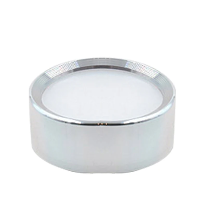 Silvery Светодиодный потолочный светильник 220 В, светодиодный потолочный светильник с поверхностным креплением, 3 Вт, 5 Вт, 7 Вт, 10 Вт, 3000 К, 4000 к, 6000 К, для помещений, гостиной, Книжная стойка, светильник ing - Цвет корпуса: Silvery