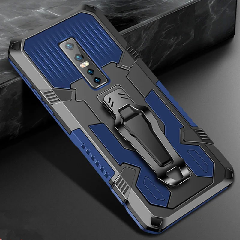

Case for Vivo Y20 Y20i Y50 Y30 Y19 V19 V17 Y91C Y17 Y15 S1 PRO V20 SE Back Clip Coque Shock Proof Protective Phone Cover Capa