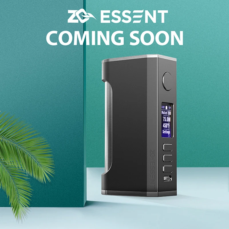 

G-taste ZQ ESSENT DNA75C Box Mod Powered By 21700/18650 Battery For 26mm Tank 510 Atomizer E-Cigarette Vape VS Odin