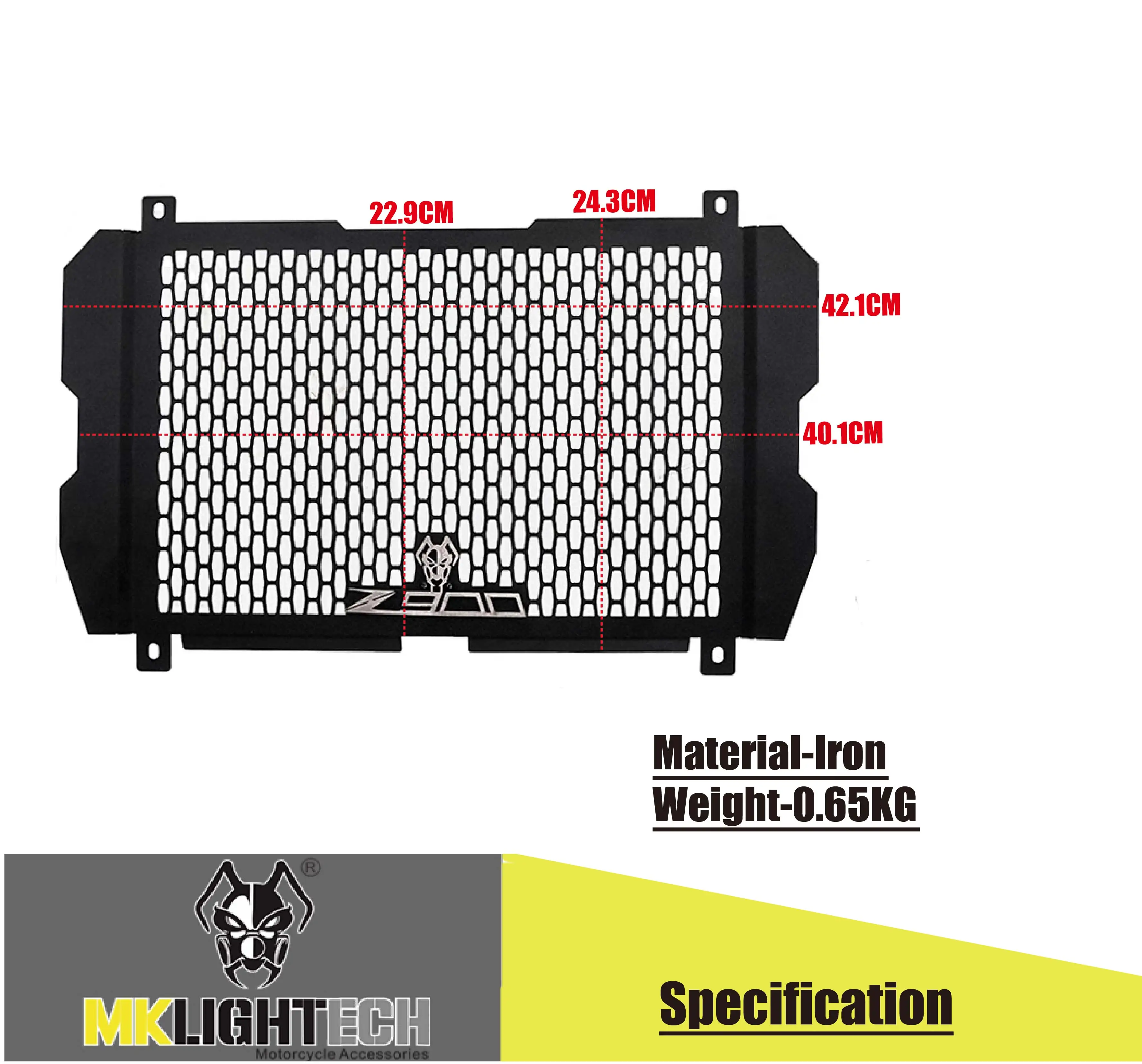 

MKL IGHTECH - FOR KAWASAKI Z900 Z 900 2020 Radiator water tank protection net