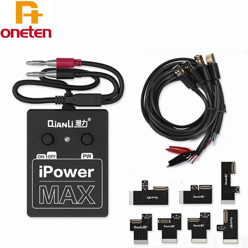 Qianli Power Supply Test Cable With ON/OFF Switch iPower For iPhone 6/6P/6S/7P/8G/8P/X XS XS MAX DC Power Control Test Cable