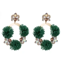 zouchunfu earrings womens fashion new earring jewelry bohemian pendant earings beautiful drop flower earrings factory outlet