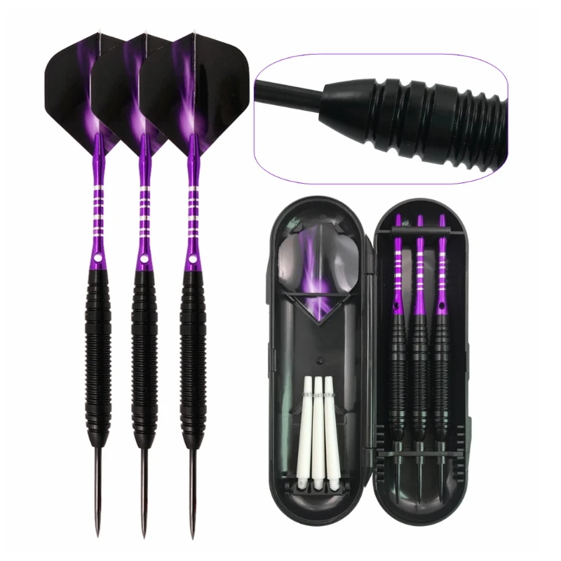 

3pcs Steel Tip Darts Arrows Iron Barrel Aluminium Shaft for Electronic Dartboard