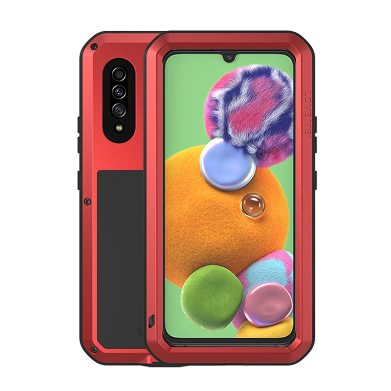 

Металлический Чехол Love Mei для Samsung Galaxy A90 A42 A52 A72 A41 A32 A71 A51 A50