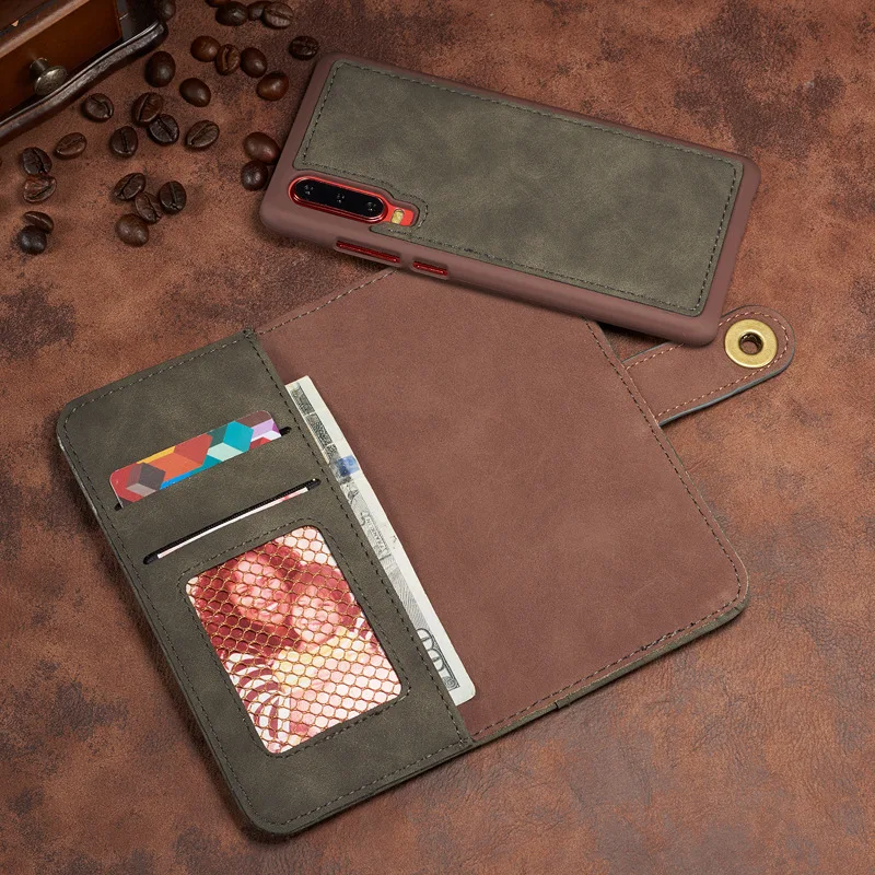Для huawei P20 Pro Lite роскошный винтажный кожаный чехол для huawei P30 Pro Lite откидной Магнитный чехол-кошелек для huawei mate 20 Pro Li