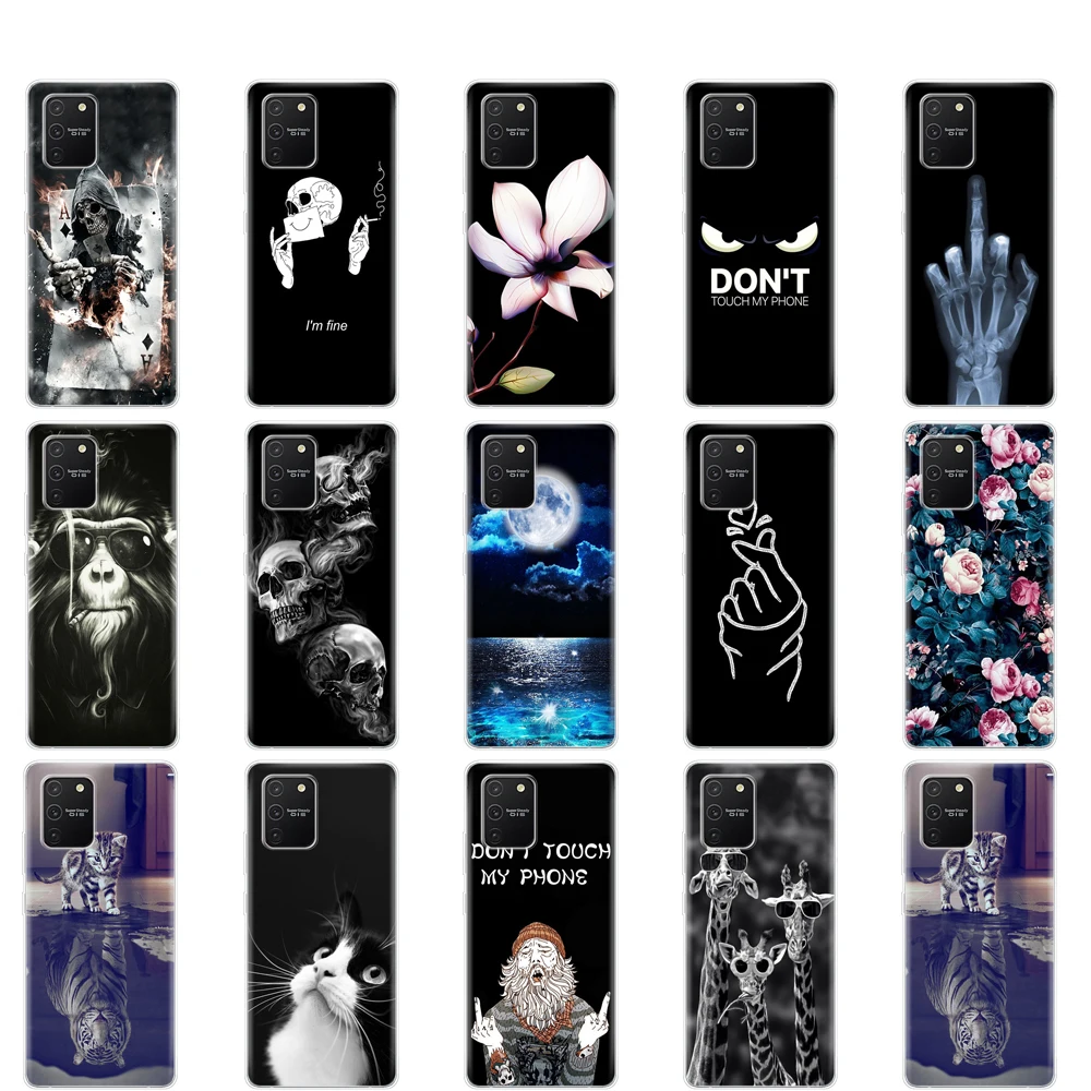 Чехол для Samsung Galaxy S10 Lite, силиконовый мягкий чехол из ТПУ для задней панели телефона Samsung S10 Lite S 10 Lite, защитная сумка-бампер для Samsung S10 Lite, защитная сумка-бампер