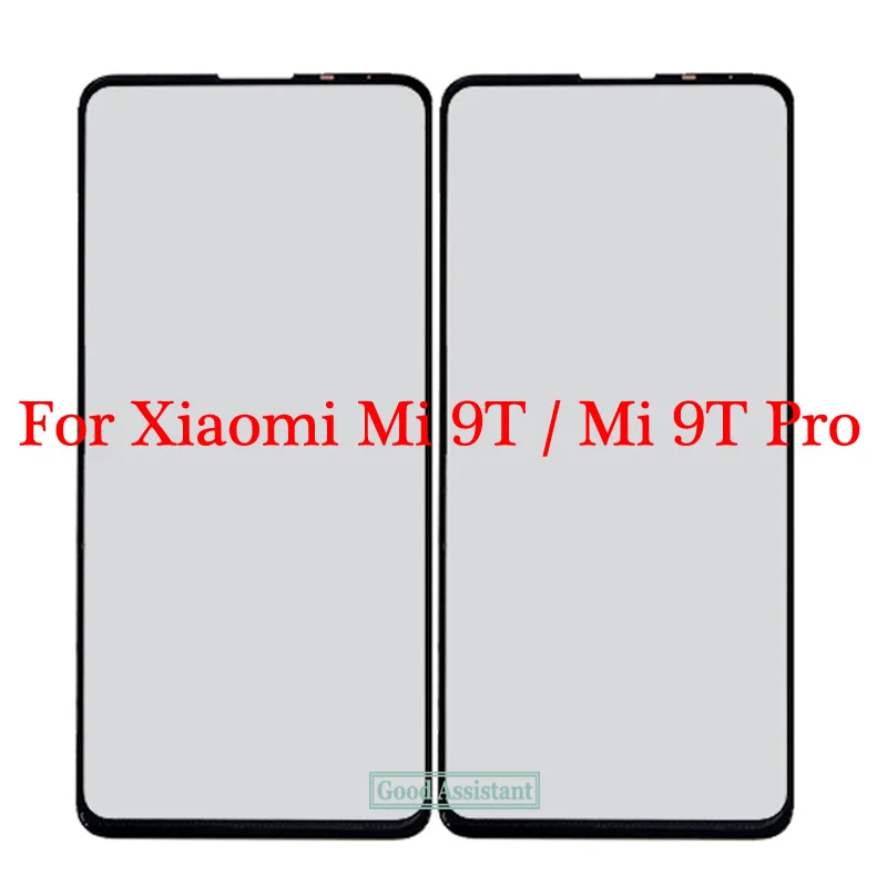Черный 6 4 дюймов для Xiaomi Mi 9T / Pro Global M1903F10G M1903F11G сенсорный экран Стекло внешняя